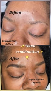 Eyebrow Tattoo result by Signature PMU by Tara in Alpharetta, GA