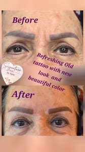 Eyebrow Tattoo result by Signature PMU by Tara in Alpharetta, GA