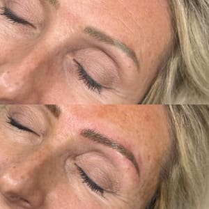Eyebrow Tattoo result by Silhouette Studio in Burbank, CA