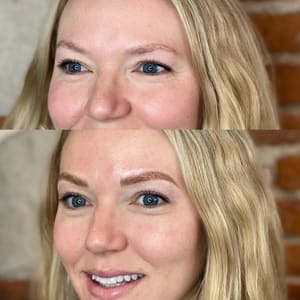 Eyebrow Tattoo result by Silver Saint Studios in Edgewater, CO