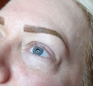 Eyebrow Tattoo result by SilverMoon Microblading in Johnstown, PA