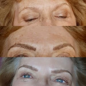 Eyebrow Tattoo result by SilverMoon Microblading in Johnstown, PA