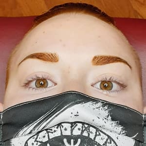 Eyebrow Tattoo result by SilverMoon Microblading in Johnstown, PA