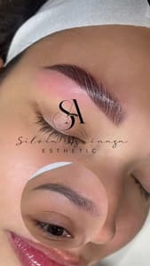 Eyebrow Tattoo result by Silvia Aguinaga Expert Brows & Beauty in Doral, FL