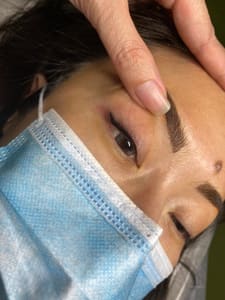 Eyebrow Tattoo result by Silvia Lash and Brow in Huntington Beach, CA