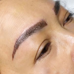 Eyebrow Tattoo result by Silvia Lash and Brow in Huntington Beach, CA