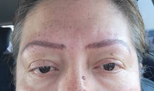Eyebrow Tattoo result by Silvia’s Beauty Palace….Skin Care, Lash Ext., Hair Removal, PMU in Oswego, IL