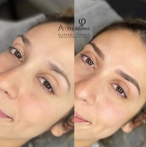 Eyebrow Tattoo result by Silviane Torres Permanent Makeup in Murrysville, PA