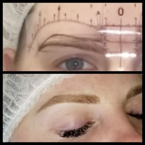 Eyebrow Tattoo result by Simplicity Brow Studio in Rancho Cucamonga, CA