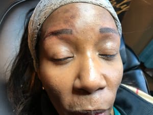 Eyebrow Tattoo result by Simplie Good En Permanent Makeup in Monroe, NY