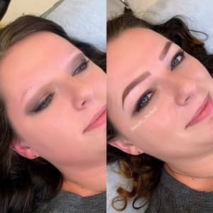 Eyebrow Tattoo result by Simply Arched Microblading in Johns Creek, GA
