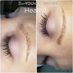 Eyebrow Tattoo result by Simply Beyoutiful in Gretna, NE