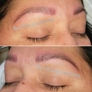 Eyebrow Tattoo result by Simply Beyoutiful in Gretna, NE