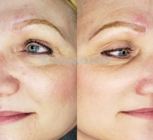 Eyebrow Tattoo result by Simply Beyoutiful in Gretna, NE