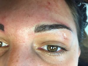 Eyebrow Tattoo result by Simply Flawless, LLC in Omaha, NE