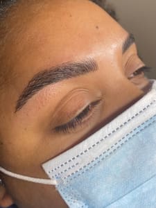 Eyebrow Tattoo result by Simply Gorgeous by Erin in Southington, CT