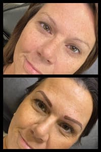 Eyebrow Tattoo result by Simply Permanent by Sandy in Springfield, MO