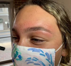 Eyebrow Tattoo result by Sinclair Aesthetics in Deland, FL