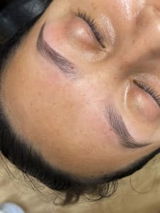 Eyebrow Tattoo result by Sinclair Aesthetics in Deland, FL