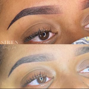 Eyebrow Tattoo result by Siren Beauty Bar in Columbus, OH