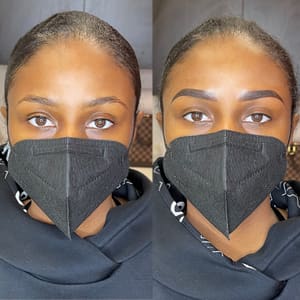 Eyebrow Tattoo result by Siren Beauty Bar in Columbus, OH