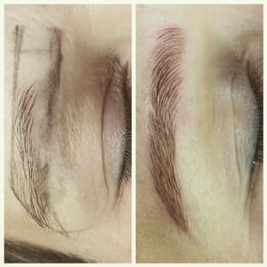 Eyebrow Tattoo result by Siren Designs in Yakima, WA