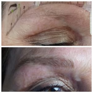 Eyebrow Tattoo result by Siren Designs in Yakima, WA