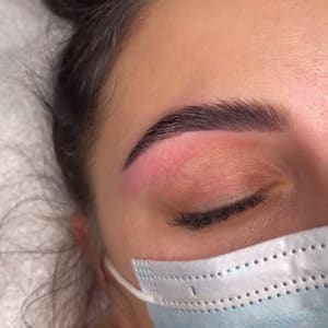 Eyebrow Tattoo result by Siren & Proper Downtown in Grand Rapids, MI