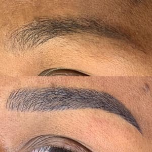 Eyebrow Tattoo result by Sirlei Beauty Spa in Brookfield, CT