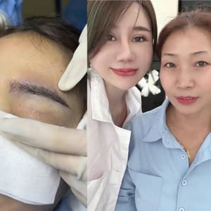 Eyebrow Tattoo result by Sister Eyebrow Tattoo in Flushing, NY