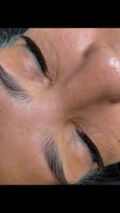 Eyebrow Tattoo result by Sisters Beauty Bar in Cranston, RI