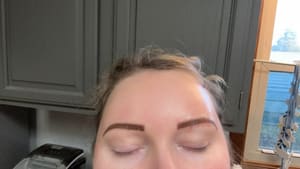 Eyebrow Tattoo result by Sisters Not Twins Brows & Permanent Makeup in Brownstown, IN
