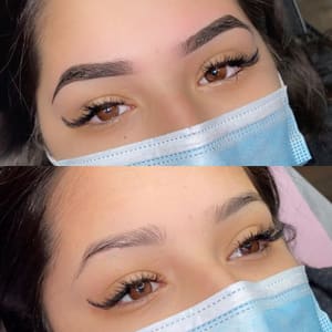 Eyebrow Tattoo result by Sitting Pretty Studio, Co in Joliet, IL