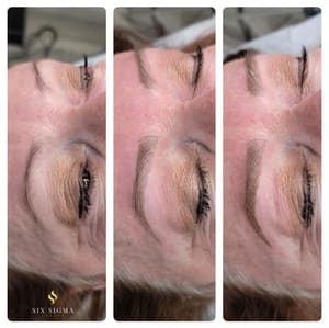 Eyebrow Tattoo result by Six Sigma Beauty in Southington, CT