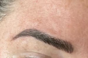 Eyebrow Tattoo result by Six Sigma Beauty in Southington, CT