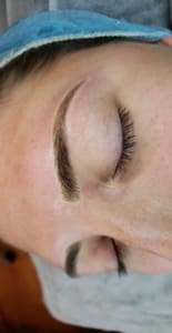 Eyebrow Tattoo result by Six Sigma Beauty in Southington, CT