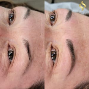 Eyebrow Tattoo result by Six Sigma Beauty in Southington, CT