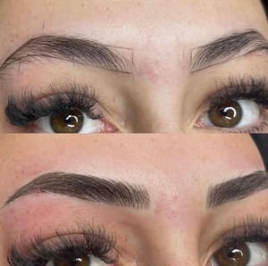 Eyebrow Tattoo result by SJ Beauty Lounge in San Jose, CA