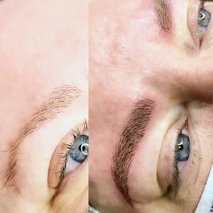 Eyebrow Tattoo result by SJ Beauty Lounge in San Jose, CA