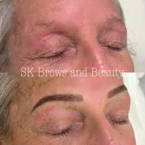 Eyebrow Tattoo result by SK Brows & Beauty in Clearwater, FL