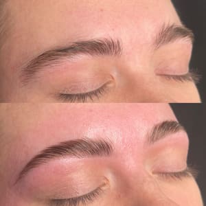 Eyebrow Tattoo result by SK Esthetics in West Burlington, IA