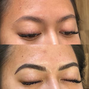Eyebrow Tattoo result by SK Esthetics in West Burlington, IA