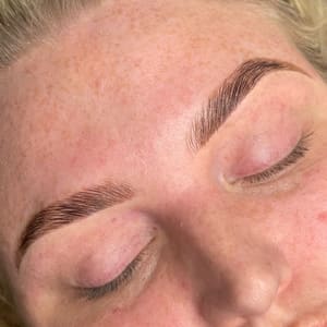 Eyebrow Tattoo result by SK Esthetics in West Burlington, IA