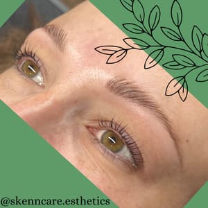 Eyebrow Tattoo result by SkennCare Esthetics in Ashland, OH