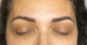 Eyebrow Tattoo result by Skiba beauty studio in Mission Viejo, CA