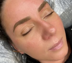 Eyebrow Tattoo result by Skin and Beauty by Tanya in Greenfield, MA