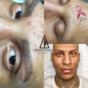 Eyebrow Tattoo result by Skin Apeel in Cary, NC