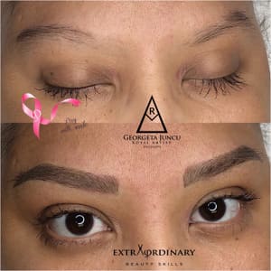 Eyebrow Tattoo result by Skin Apeel in Cary, NC
