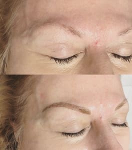 Eyebrow Tattoo result by Skin + Beauty By Melissa in Schenectady, NY