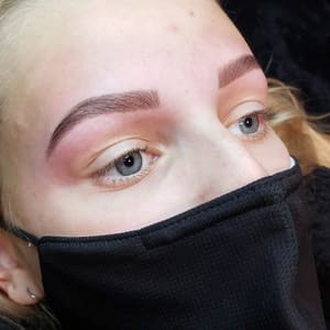 Eyebrow Tattoo result by Skin + Brow Bar in Cedar Rapids, IA